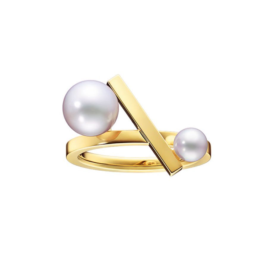 TSQ-8443051 Cross Pearl Ring