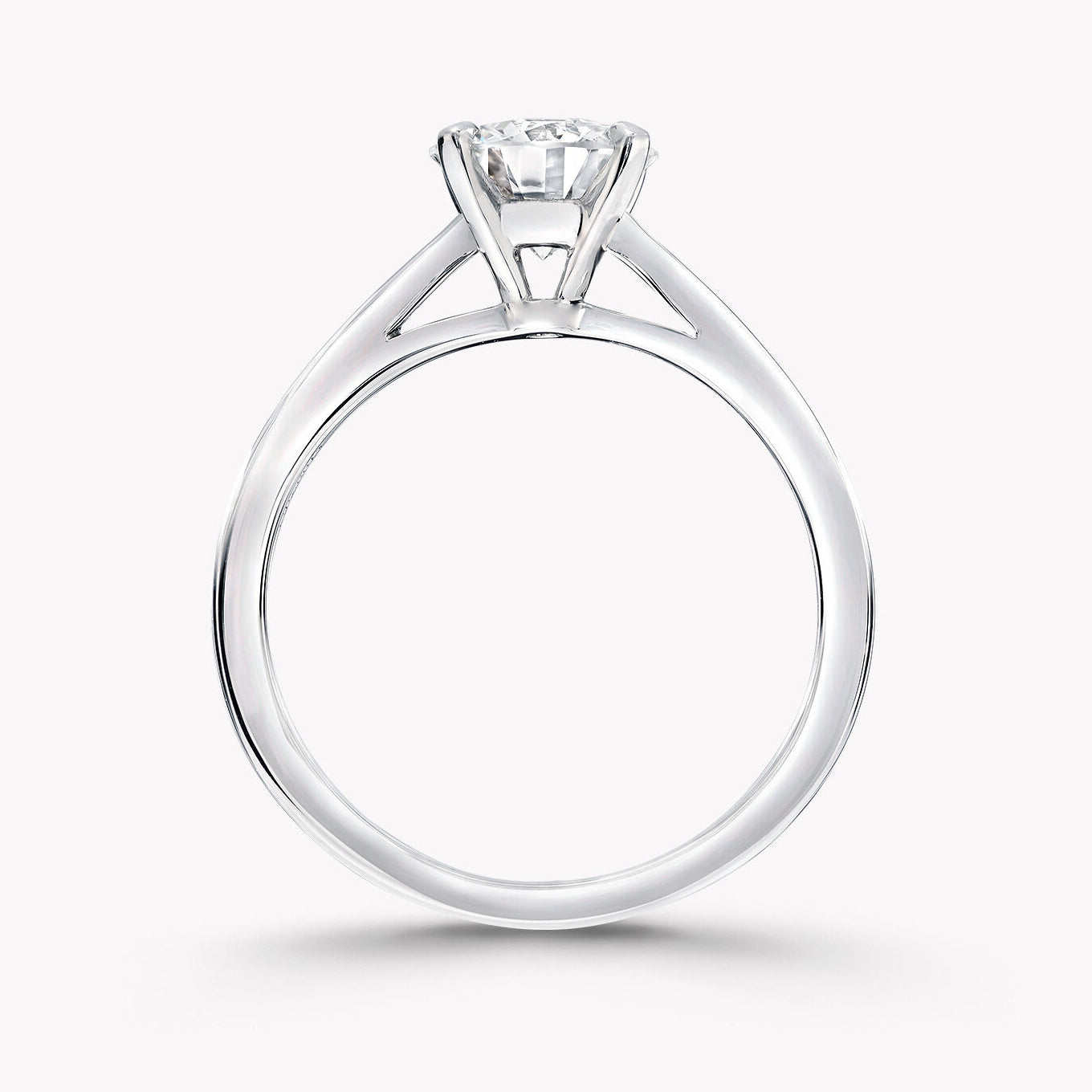 GLF-8467375 Cross Four Claw Single Head Diamond Ring 1 Card