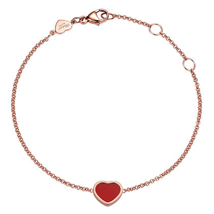 XB-85A086-5081 agate heart-shaped bracelet