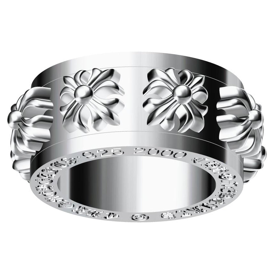 KLX-JZ14072910 light gold full body cross ring 21#