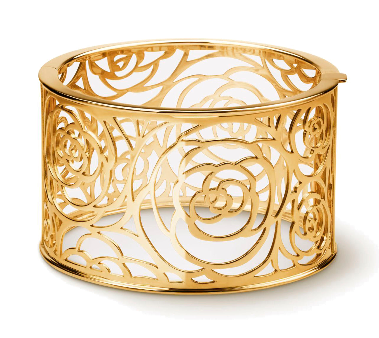 XNE-J3402 39.6mm flat camellia bracelet