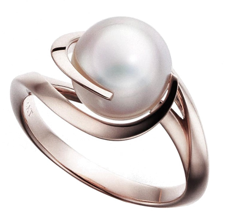 TSQ-019 13.5mm Pearl Surround Twist Arm Ring