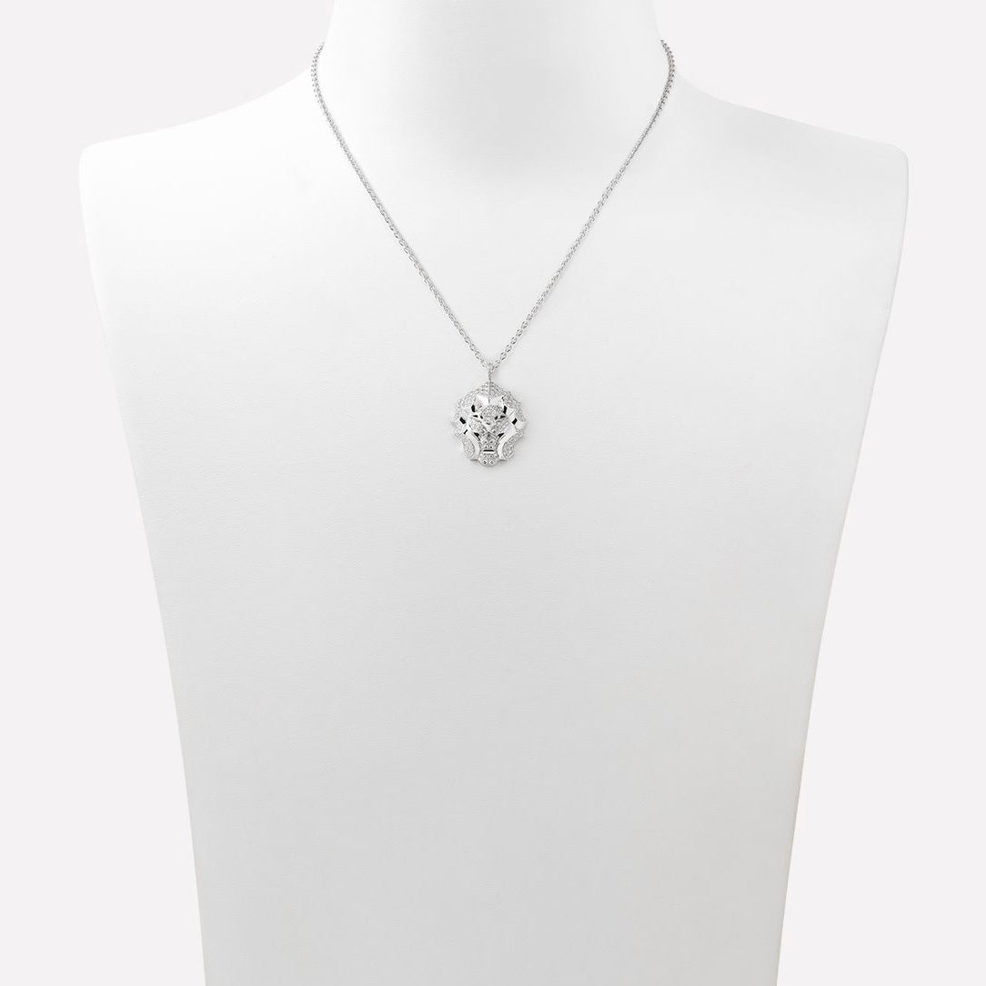 XNE-J10810 lion pendant set chain