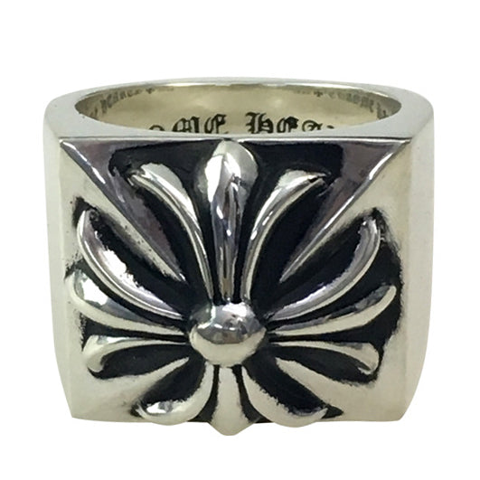 KLX-JZ494534 guest version large cross flower head ring 17#