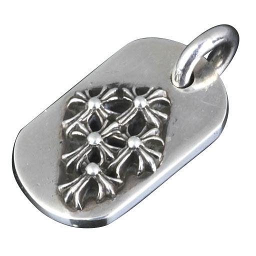 KLX-XL87869122 light gold cross tag pendant (guest version)