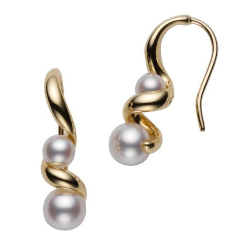 YMB-PE-1293PK light gold line earrings