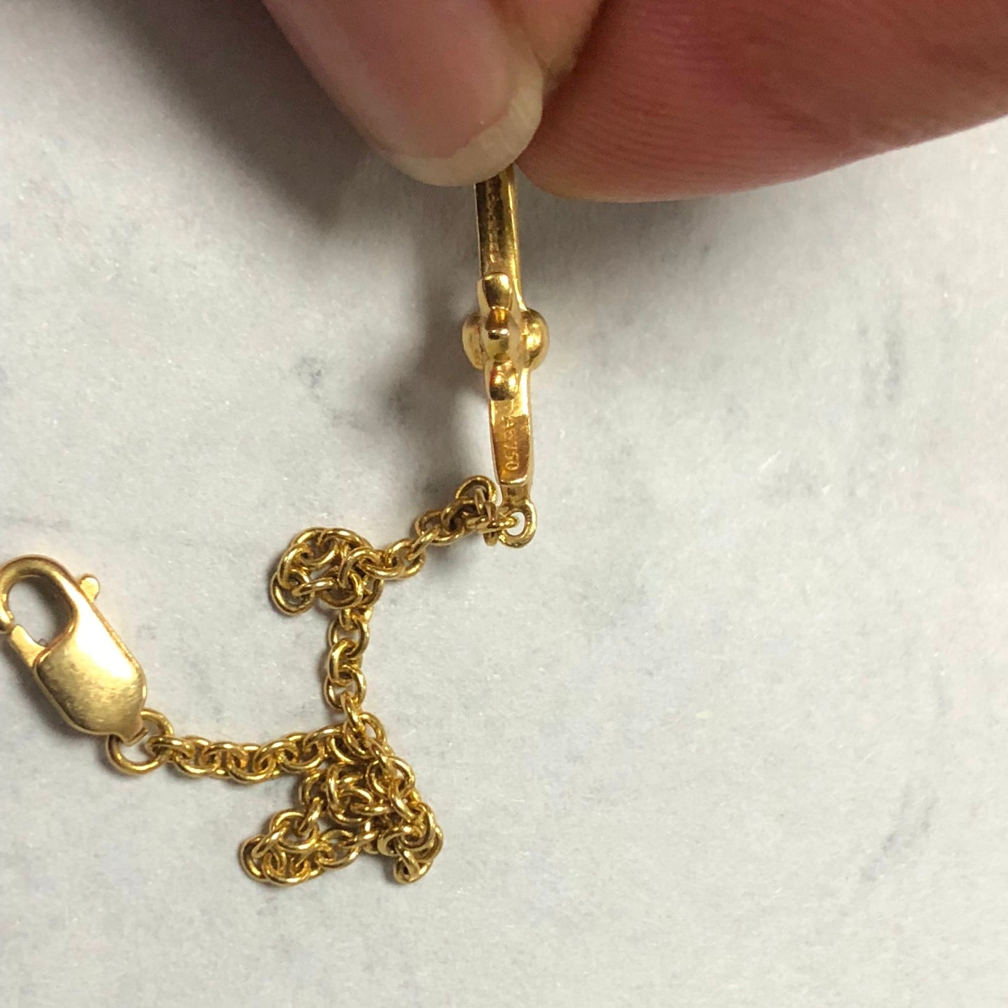 KLX-SZ728895 guest version light gold cross bracelet