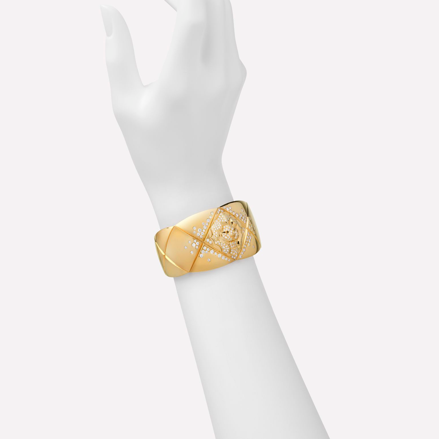 XNE-J10957 lion cross inlaid stone bracelet