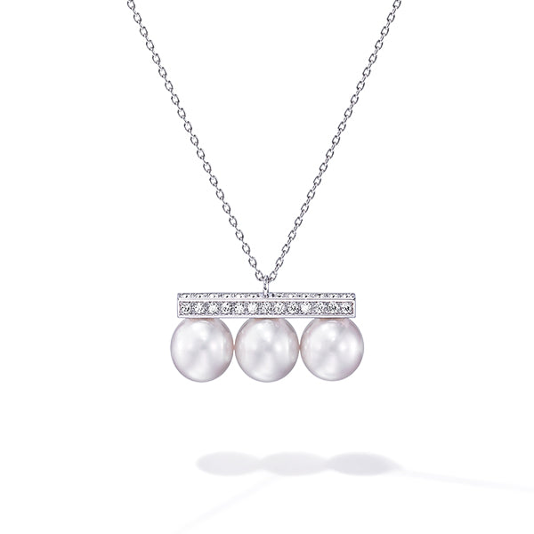 TSQ-P-17027-18KWG (Pearl 8mm) Pearl Pendant