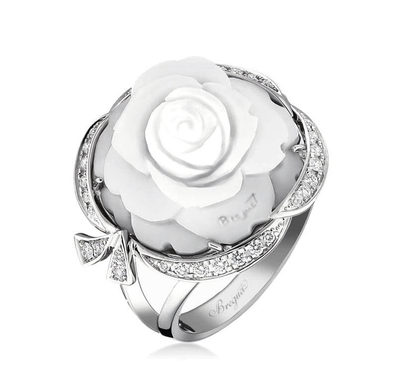 XNE-J48571 ceramic flower ring