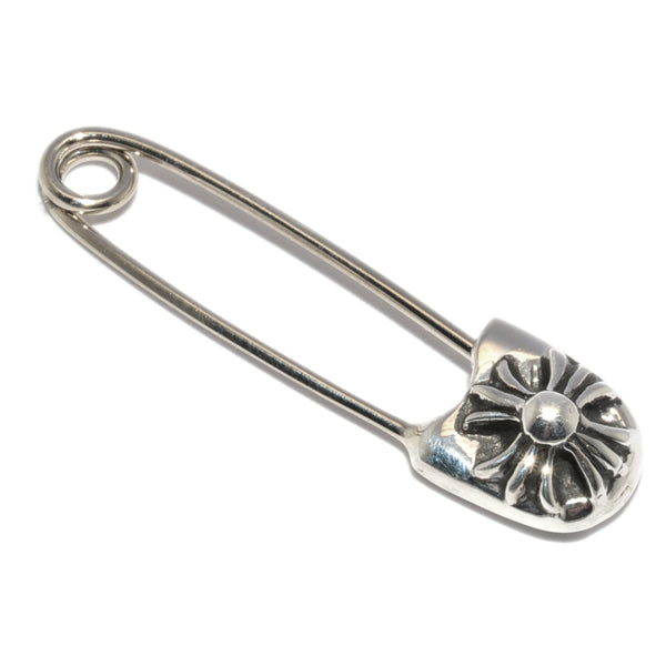 KLX-SP59848 27.4mm light gold cross small pin brooch