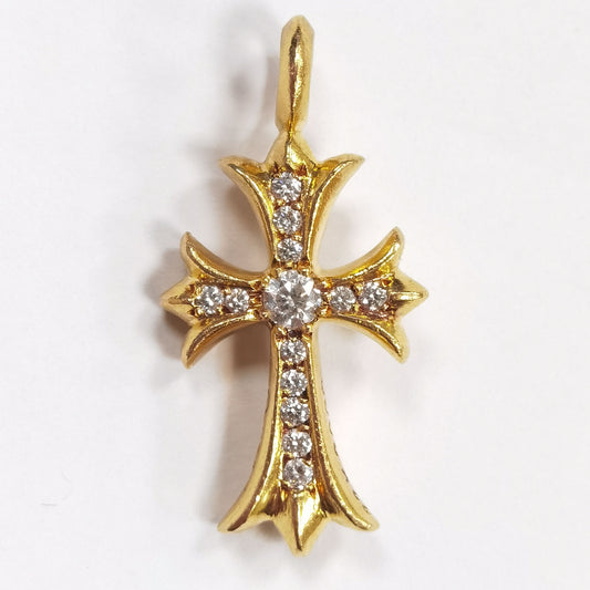 KLX-35200880 26.5mm guest version full diamond cross (33.5mm) pendant