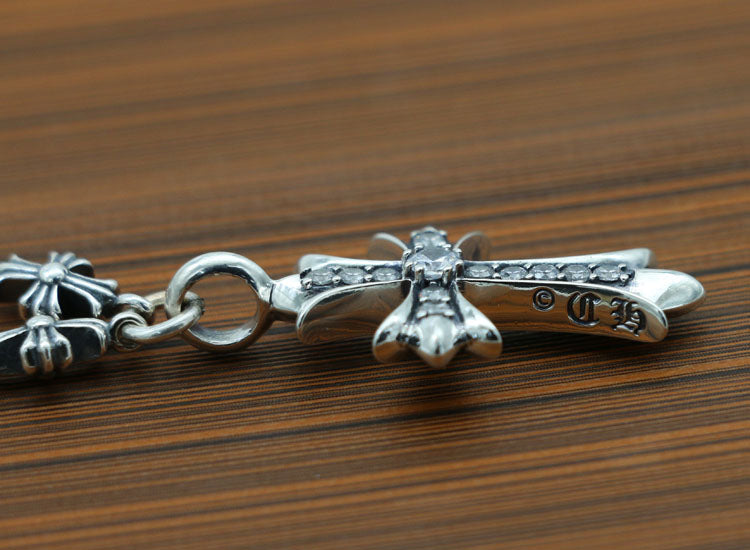KLX-XL51899248 guest version cross necklace pendant (chain length 54cm)