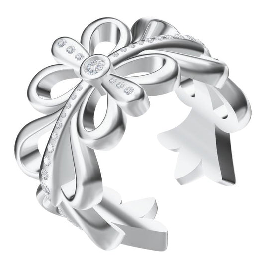 KLX-JZ12859119 diamond cross thatch ring 14#