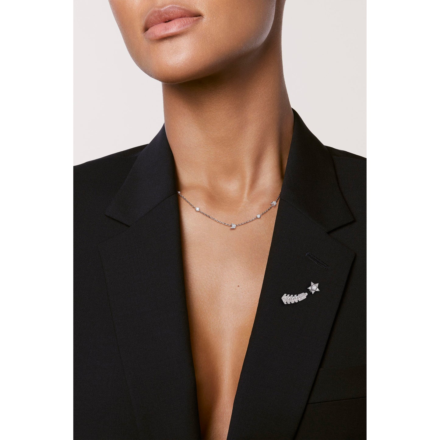 XNE-J11934 Meteor Necklace Brooch