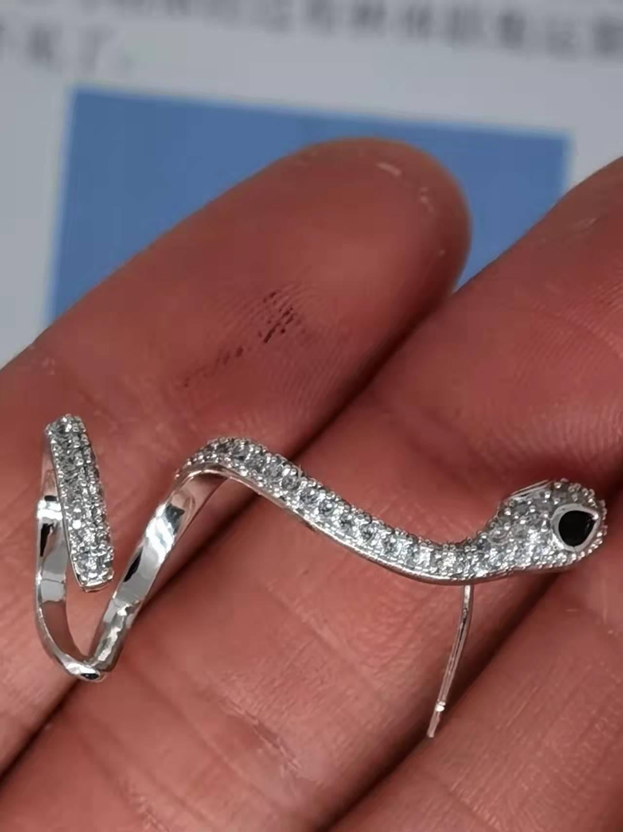 APM-8035646 snake earring ear cuff