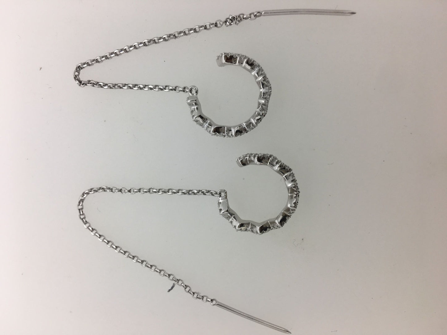 APM-AE9989OX lightning zigzag earrings