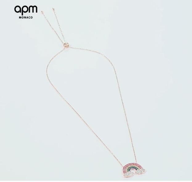 APM-AC4425MY rainbow bolt chain pendant