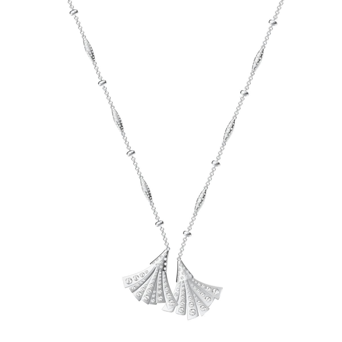 APM-1414716 Broom necklace, fan-shaped