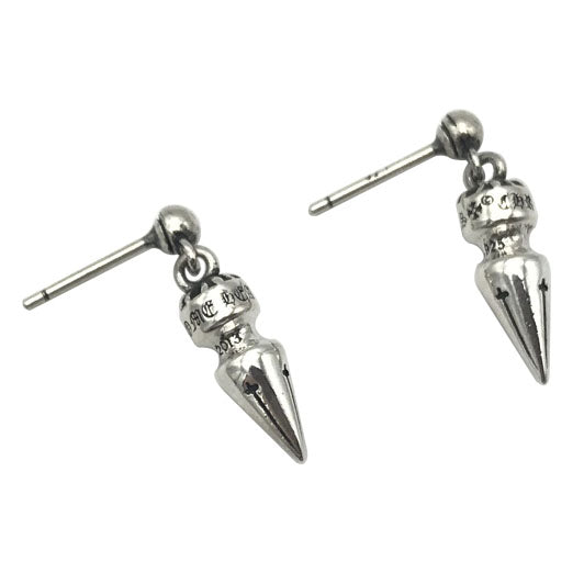 KLX-ES89200109 light gold bullet earrings