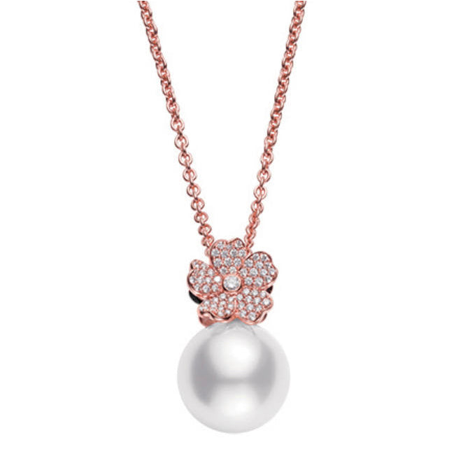 YMB-MPA10285I five-leaf flower pendant
