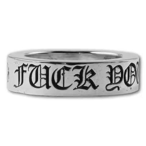 KLX-JZ13840723 light gold letter ring 16#