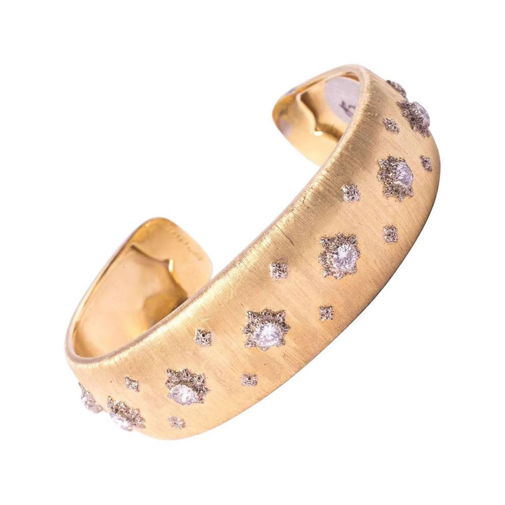 BQLT-SZ847451 lace diamond pattern open bracelet