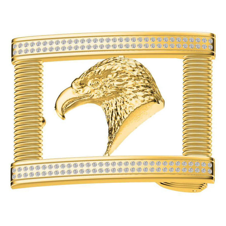 SDF-PDK69394680 square thread eagle belt buckle