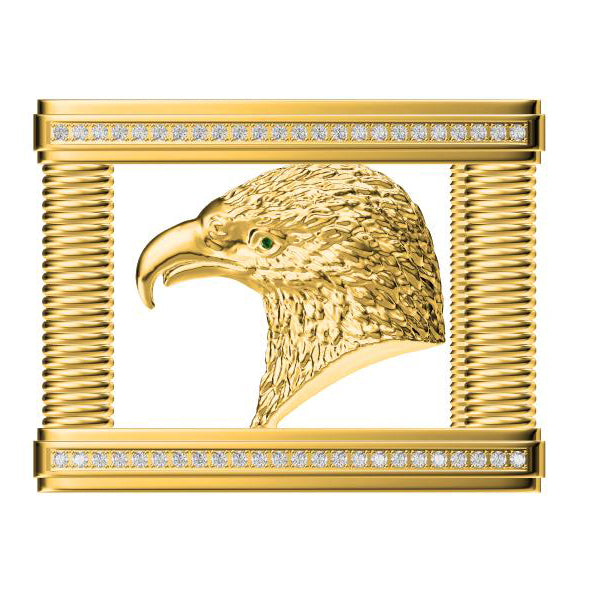 SDF-PDK47197095 guest version diamond-encrusted mule silk square frame eagle leather headband