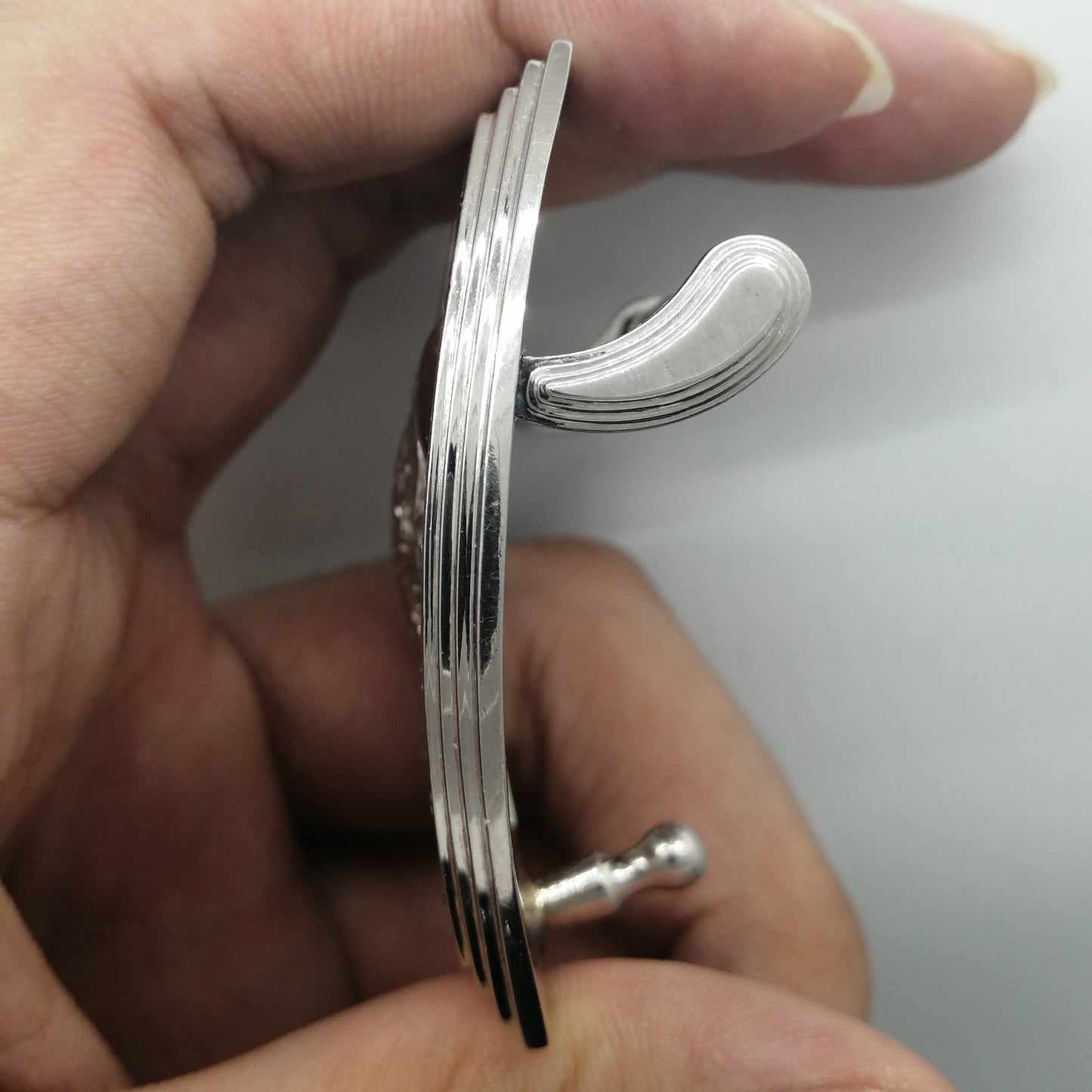 SDF-PDK97535590 customer version diamond eagle head belt buckle