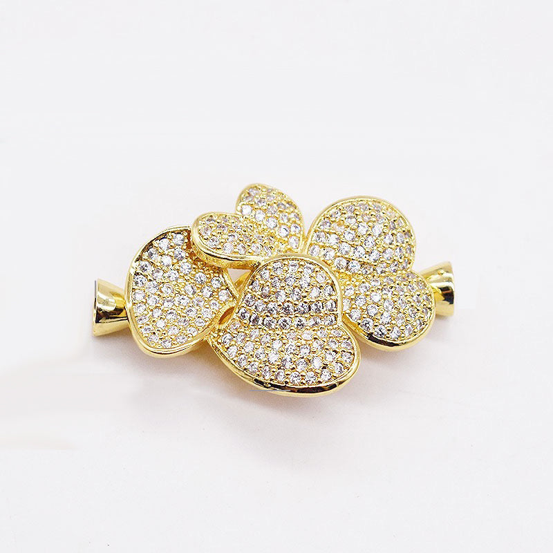 YMB-SZ95382218 leaf diamond bracelet
