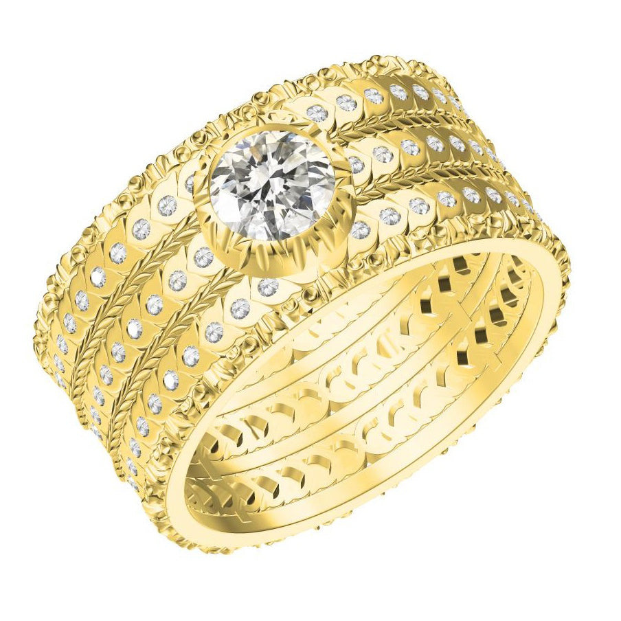 BQLT-JZ566274 flame diamond wide edge