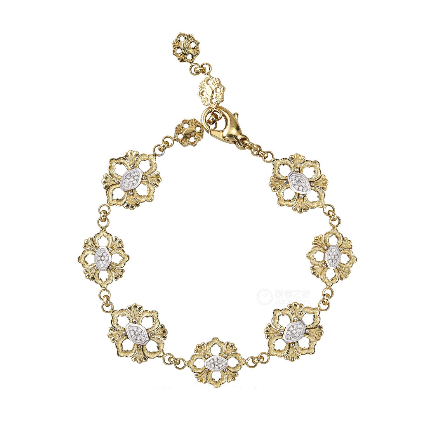 BQLT-JAUBRA009444 four-leaf clover flower-shaped bracelet