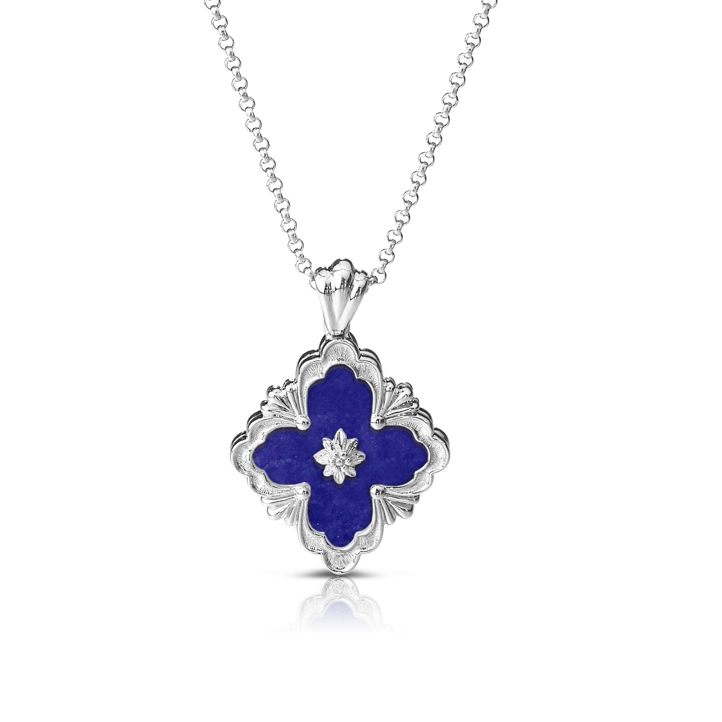 BQLT-XL555790 Opera color pendant, European four-leaf clover, ling-shaped flower