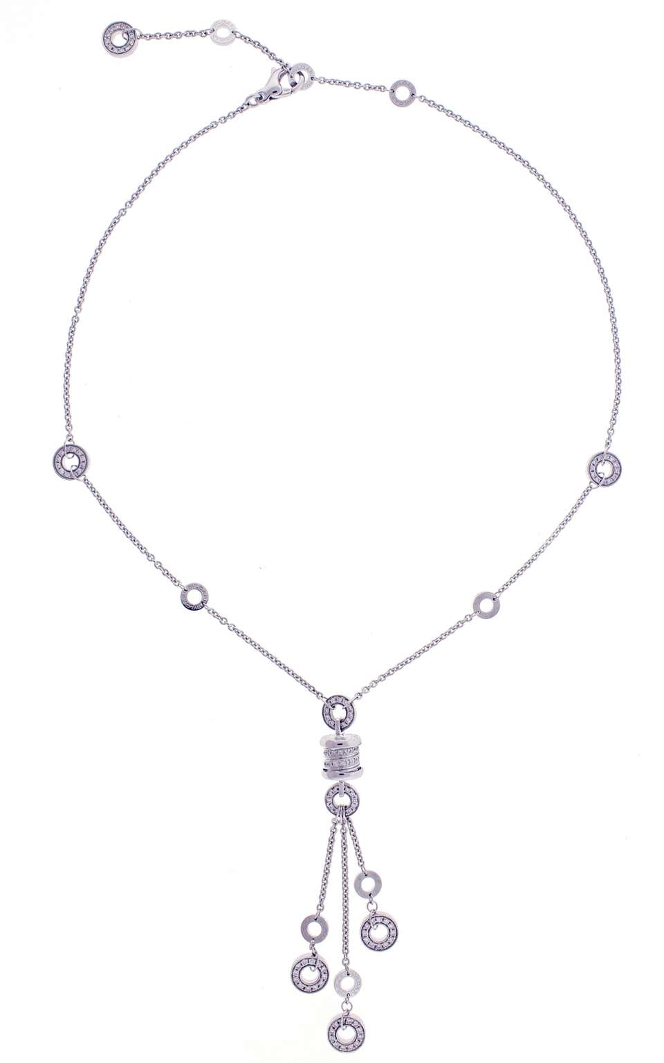 BGL-CL233791 full diamond small spring necklace customer version