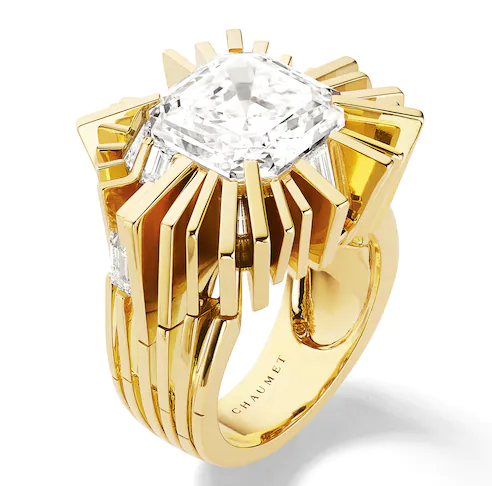 SM-120951 Haixinxin octagonal ring (main stone 9.8x9mm)
