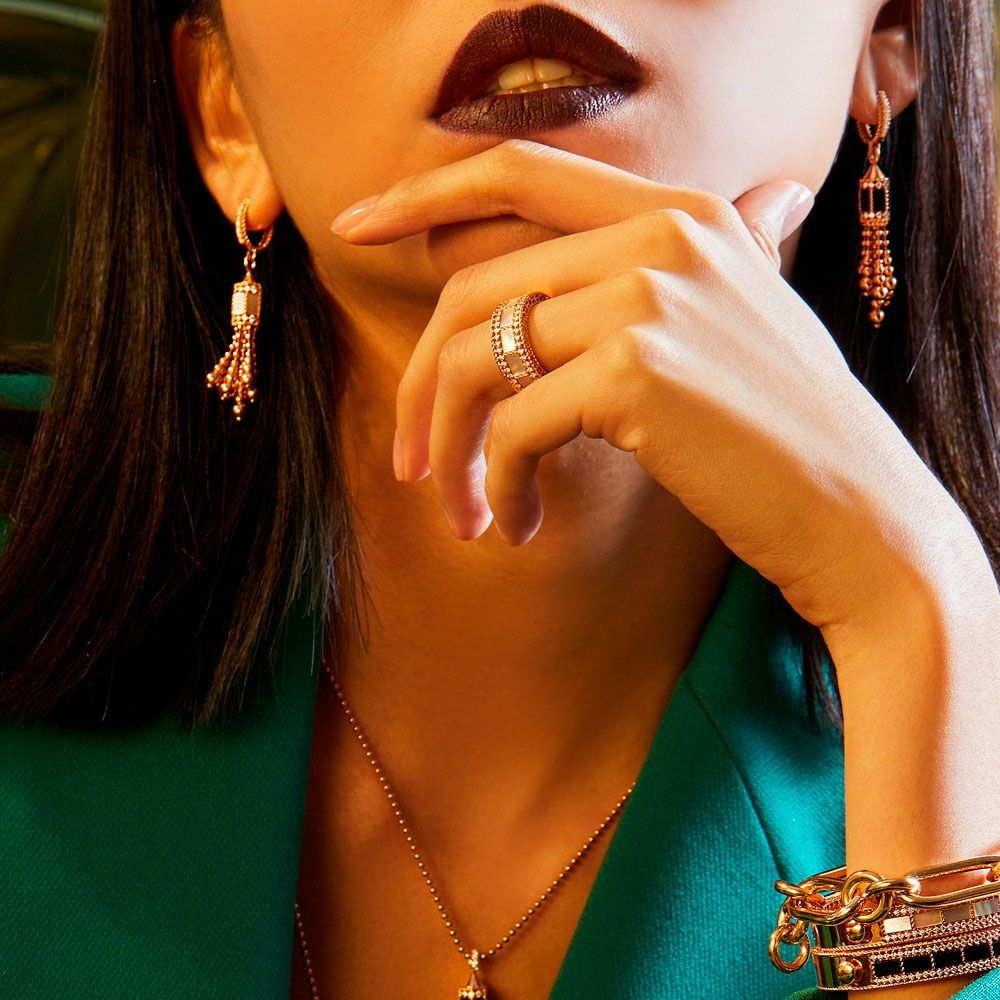 LBT-DS54512 tassel earrings