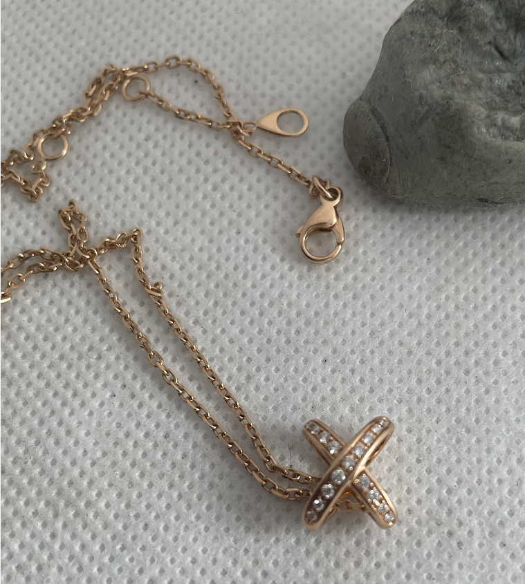 SM-082216 Cross full diamond pendant guest version