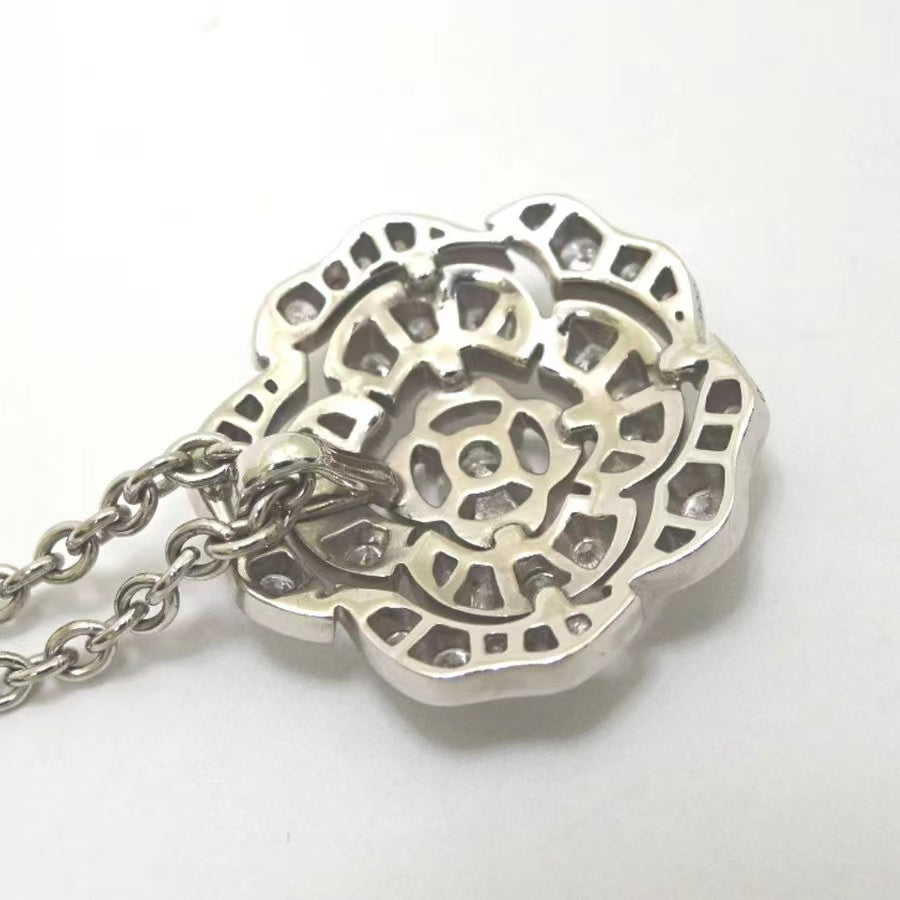 XNE-J12071 17mm波身茶花吊坠