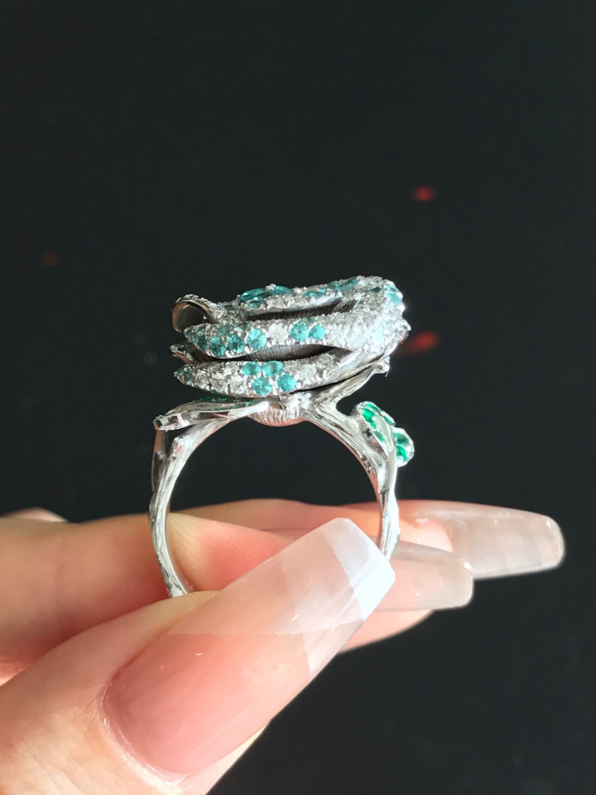 DA-JBAG85958 rose flower head ring guest version