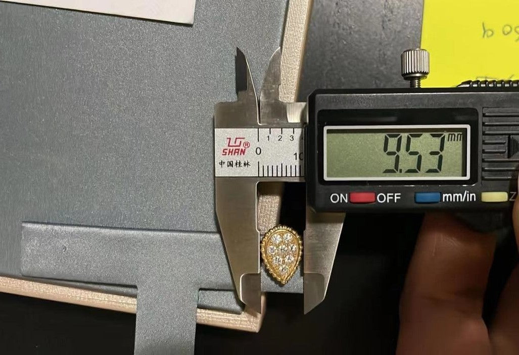 BSL-JCO00962莲藕水滴耳钉专柜