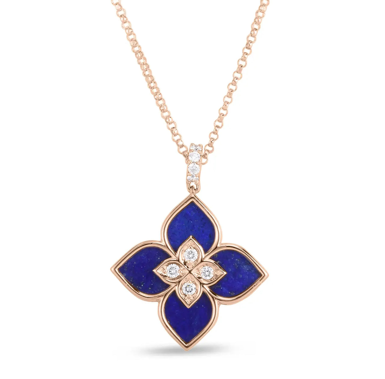 LBT-ADV777CL3192青金石飞标四叶草吊坠(20mm)