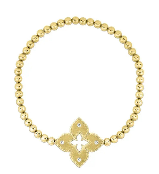 LBT-ADR777BR3030扭绳四叶草手链