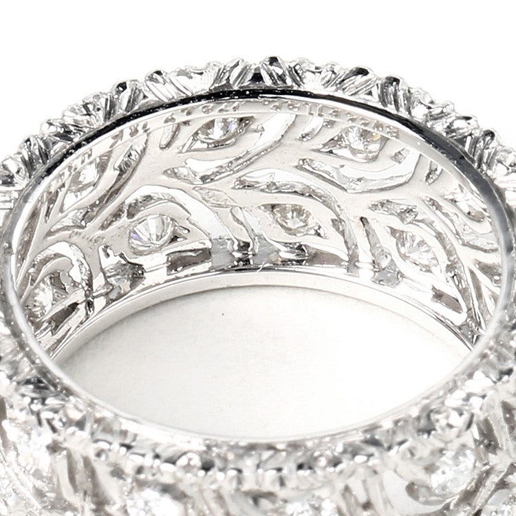 BQLT-JAUETE005784 9mm混身玫瑰花叶戒指