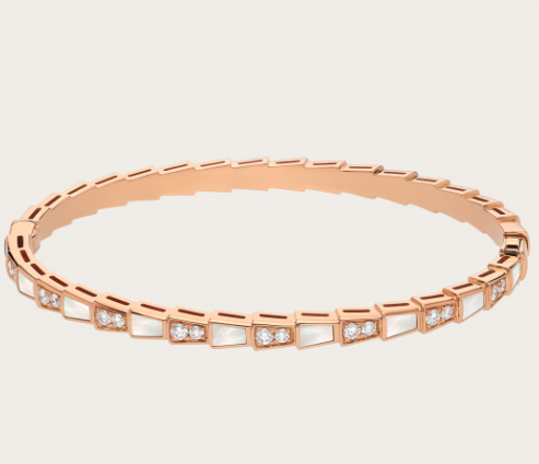 BGL-BR859370 solid negative version BGL half-inlaid snake bracelet (new style switch)