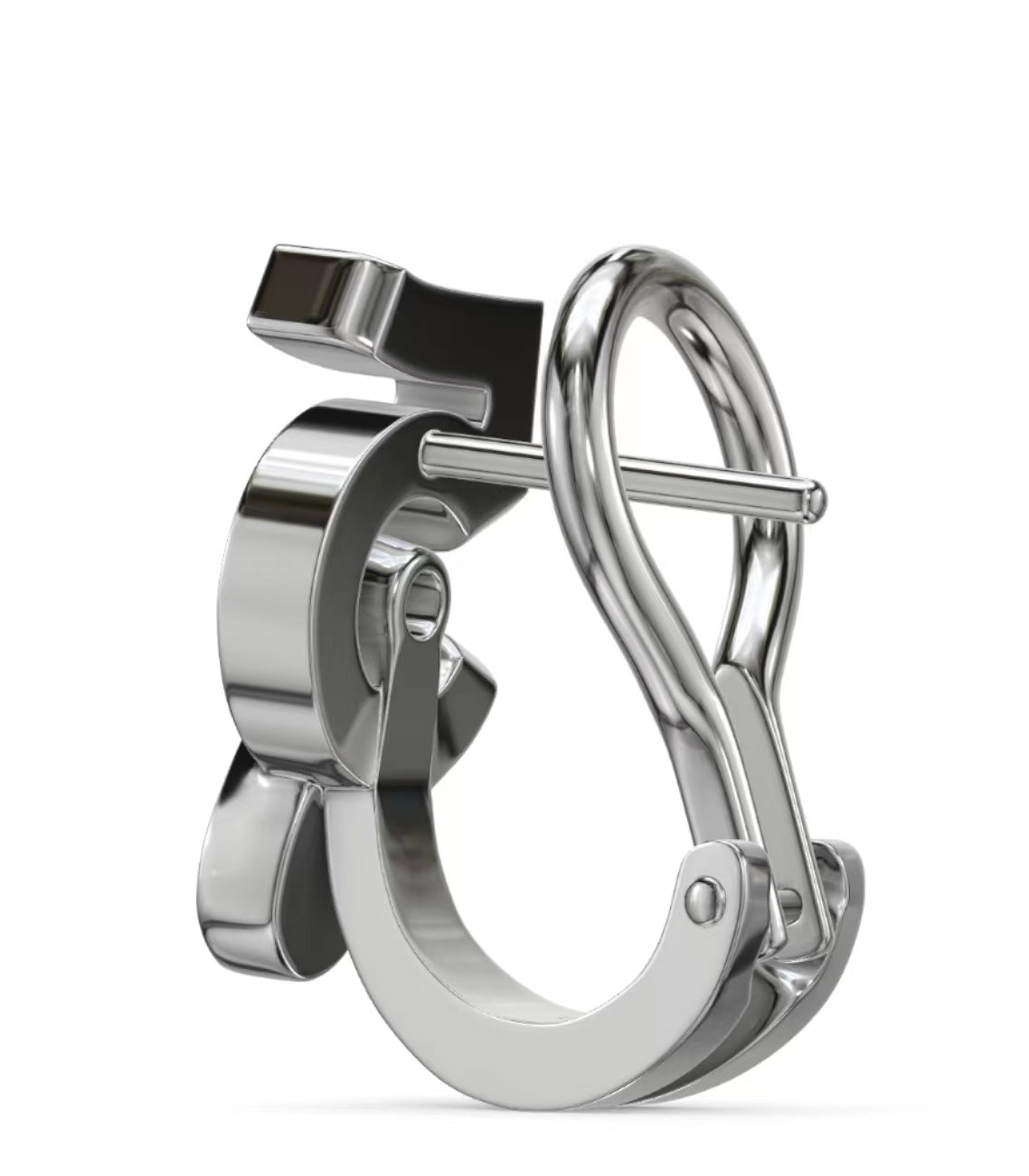 XNE-J12200 single earring 5-word ear clip (guest version)