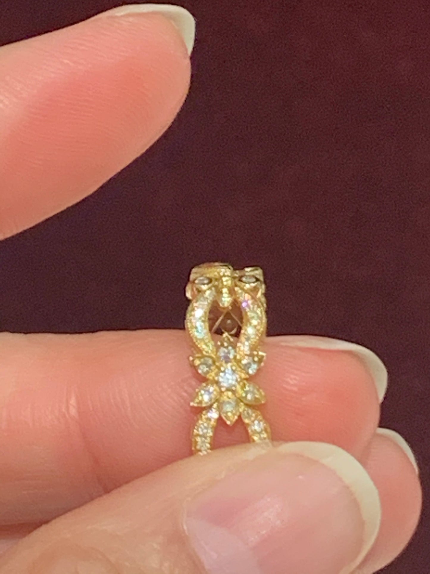 GC-629828 Letter Double GG Pattern Ring
