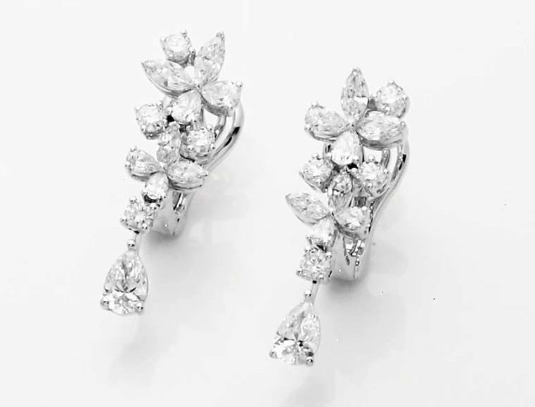 GLF-5685118 water drop horse eye ear clip