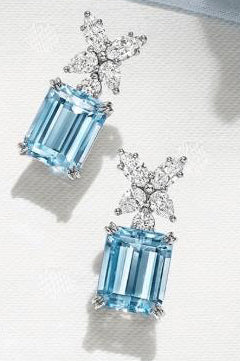 HW-ESD9005473 octagonal stone, water drop, horse eye stud earrings