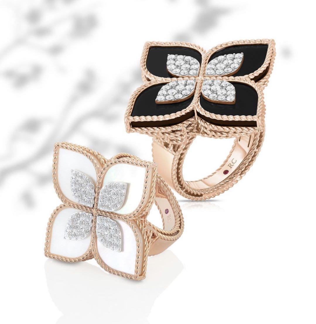 LBT-JU654821 twisted rope four-leaf clover 20mm ring